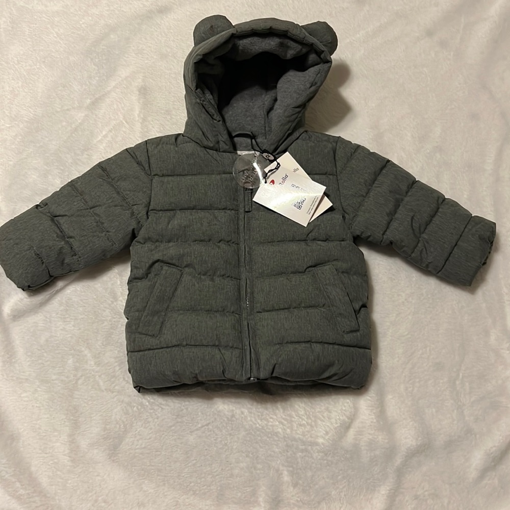 Baby boy’s padded winter jacket. 6-9 months.